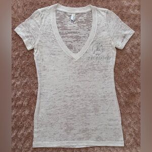Mercedes Benz Crystals Logo Next Level Apparel Burn Out T Shirt Size Small